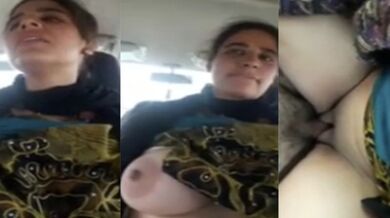 Gaadi kashmiri yaar lund leti girl leaked MMS sex video