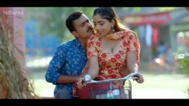 Lady Busty Boobs Bicycle Sex Video