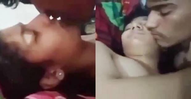 Dehati College Ladki Kissing Sex Jija Sath Bed