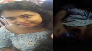 Desi girl pussy masturbation dildo vibrator