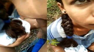 Pollachi gramathu 19yr teen pen outdoor blowjob panugiral